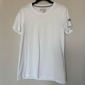 Adidas Classic White Go-To Performance Short Sleeve Tee
